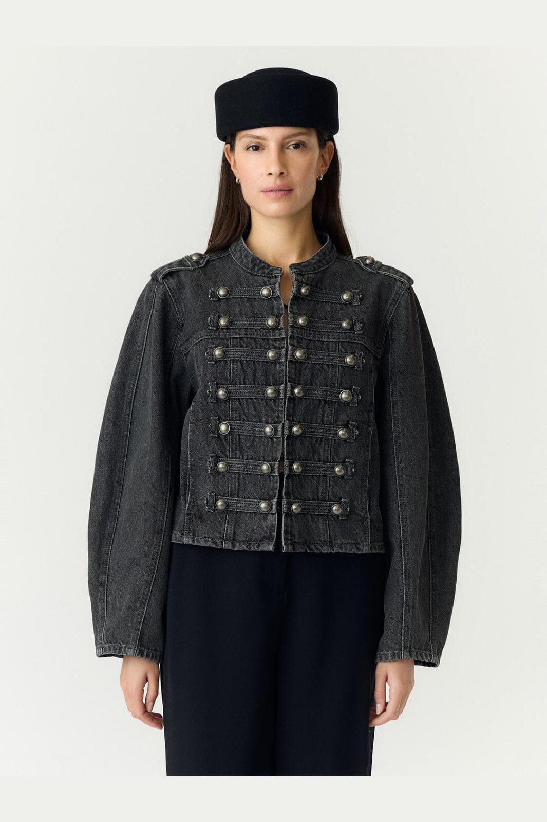 YAS - Yassky Ls Denim Jacket Story - 5171868 Dark Grey Denim