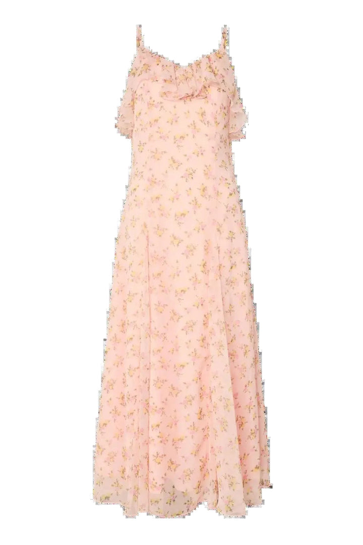 Y.A.S - Yassoiree Strap Maxi Dress Bm - 4977236 Blushing Rose Soiree Aop Kjoler 
