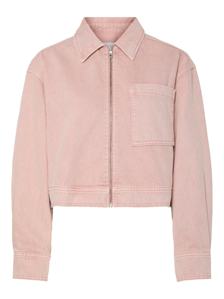 Y.A.S - Yassun Ls Crop Denim Jacket Fest - 4753931 Zephyr