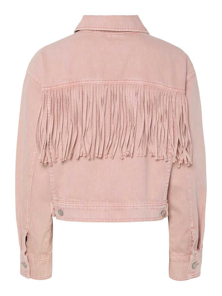 Y.A.S - Yassun Ls Crop Denim Jacket Fest - 4753931 Zephyr